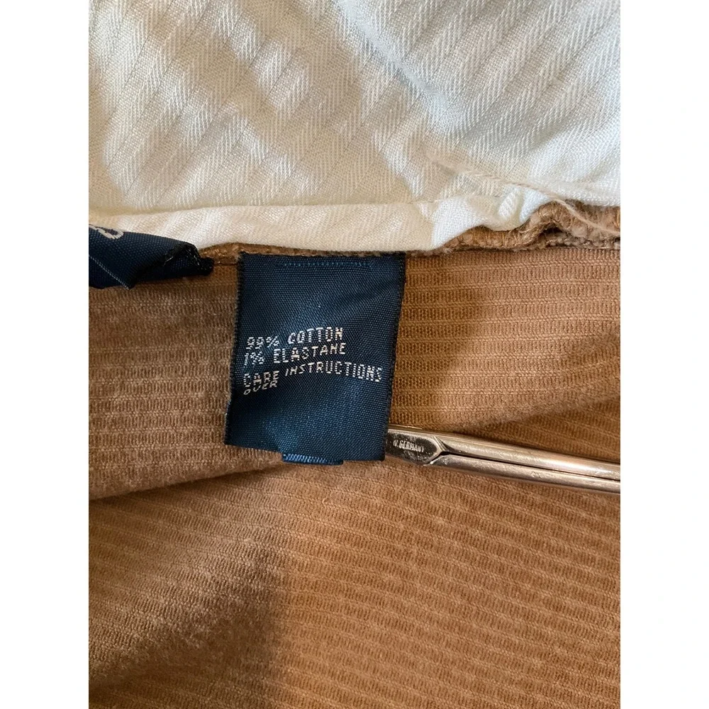 Polo Ralph Lauren Corduroy Pants Brown Preppy Classic Academia 50x28
